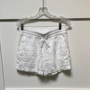 Tommy Bahama Women's White Linen Shorts